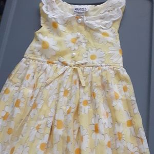 Daisy print dress